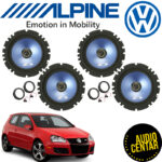 Volkswagen Golf 5 komplet zvučnika Alpine SXEB CX4