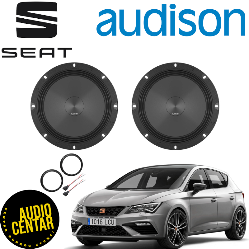 Seat Leon 5F komplet zvučnika Audison Prima CSM