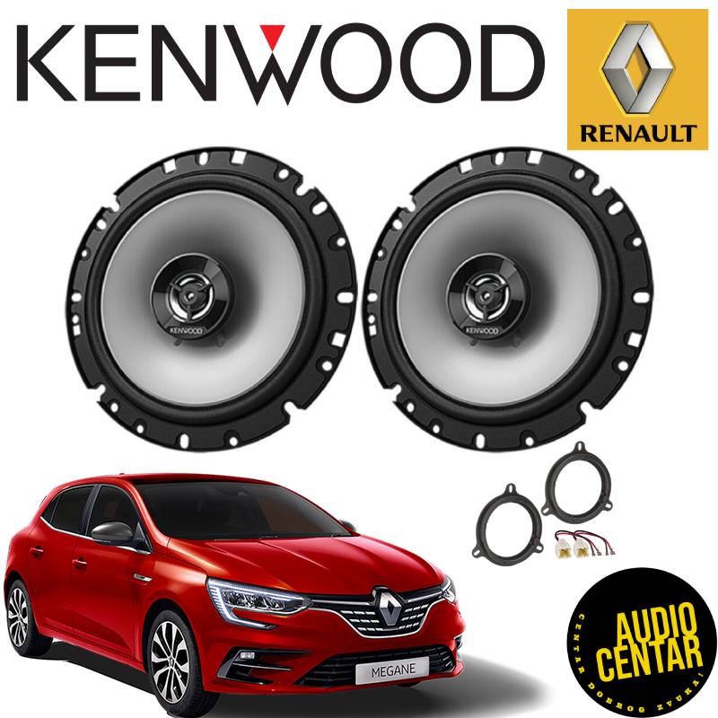 Renault Megane 4 zvučnici Kenwood Stage CX