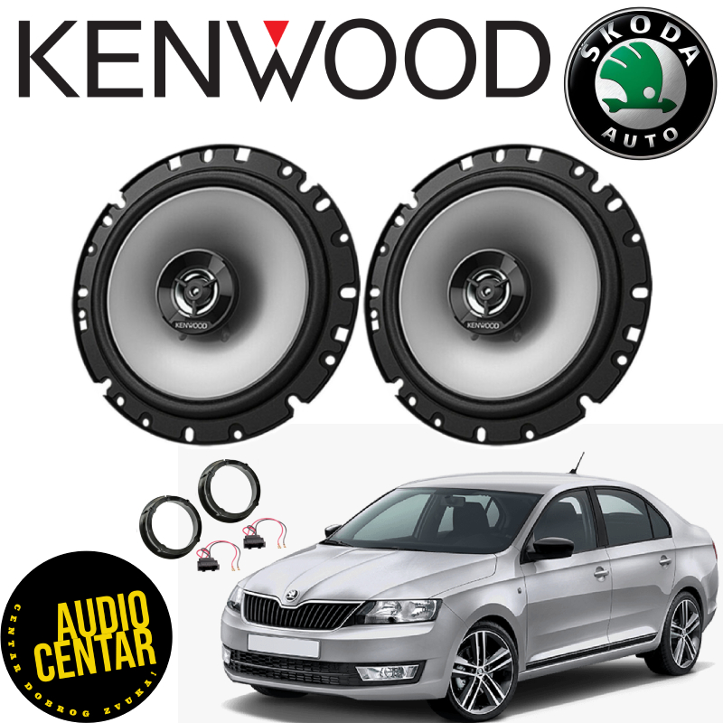 Škoda Rapid zvučnici Kenwood Stage CX