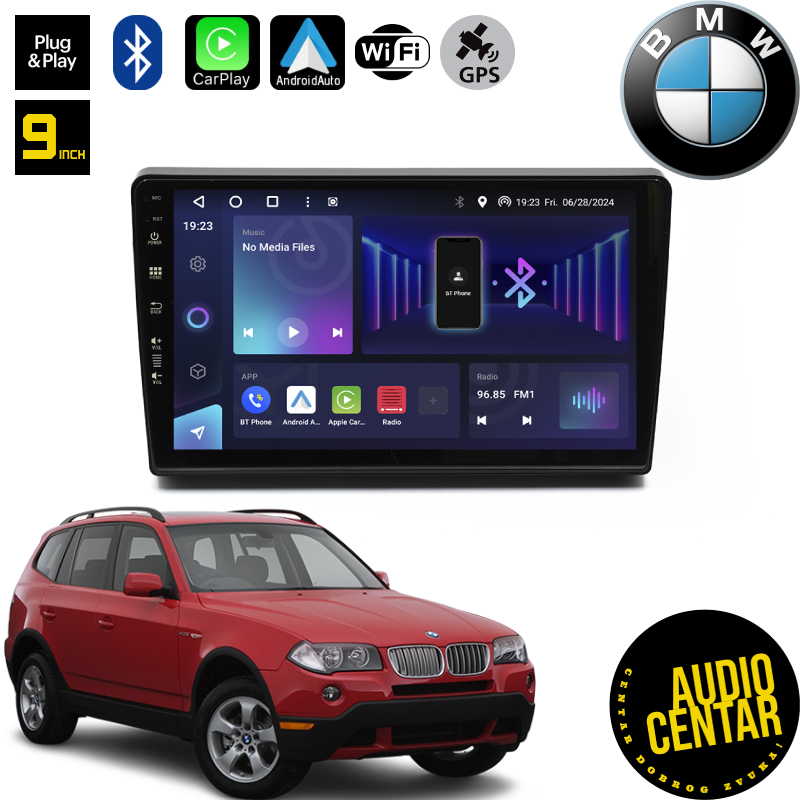 Android multimedija BMW X3 (E83)