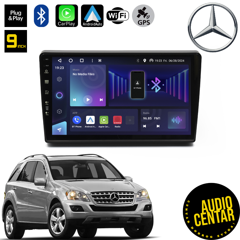 Android multimedija Mercedes ML