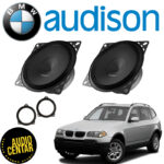 BMW X3 E83 zvučnici Audison Prima CSM