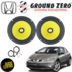 Honda Civic zvučnici Ground Zero Titanium CSM