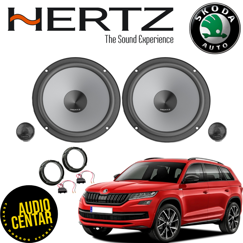 Škoda Kodiaq zvučnici Hertz Uno CS