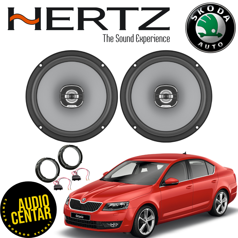 Škoda Octavia zvučnici Hertz Uno CX