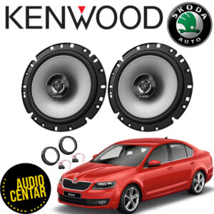 Komplet prednjih Kenwood zvučnika za Škoda Octavia