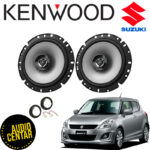 Suzuki Swift zvučnici Kenwood Stage CX