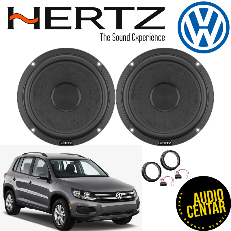Volkswagen Tiguan zvučnici Hertz Cento CSML