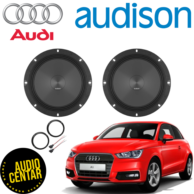 Audi A1 zvučnici Audison Prima CSM